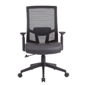 Boss Mesh Back Task Chair, B6044AM-BK